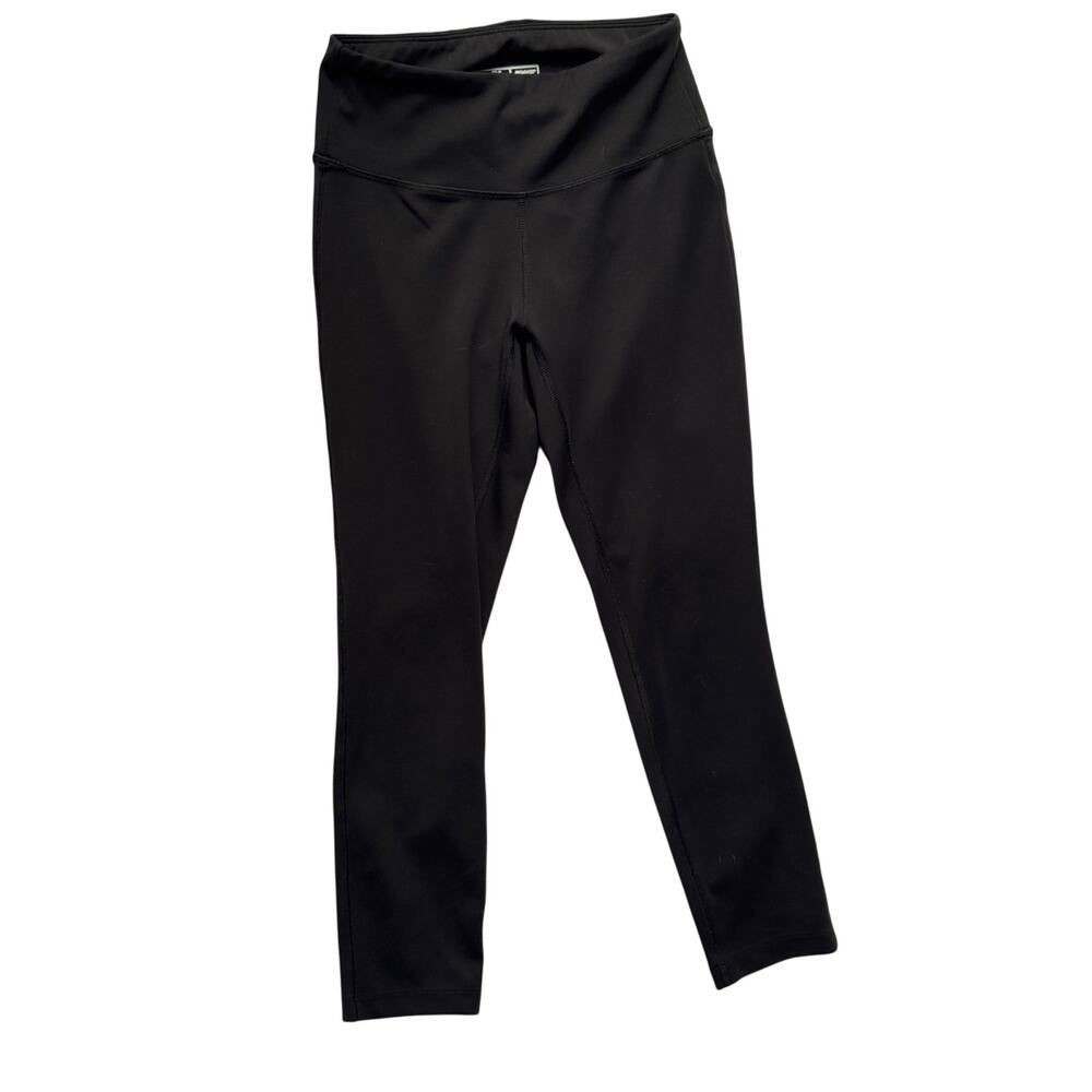 New Balance Womens S Black Capri Leggings Cropped Stretch Running Workout